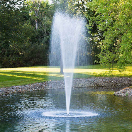 Custom Floating Fountains - Lake Management Floating Fountains Aeration Irrigation Pump Systems Dallas Fort Worth Texas