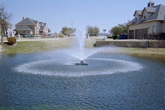 Floating Fountains Dallas Fort Worth - Lake Management Floating Fountains Aeration Irrigation Pump Systems Dallas Fort Worth Texas